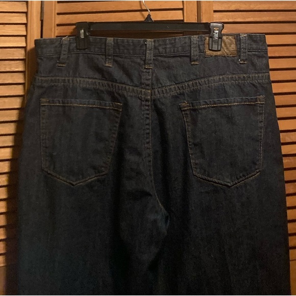 JF J. Ferrar Relaxed Fit Straight Leg Blue Jeans - Picture 11 of 12